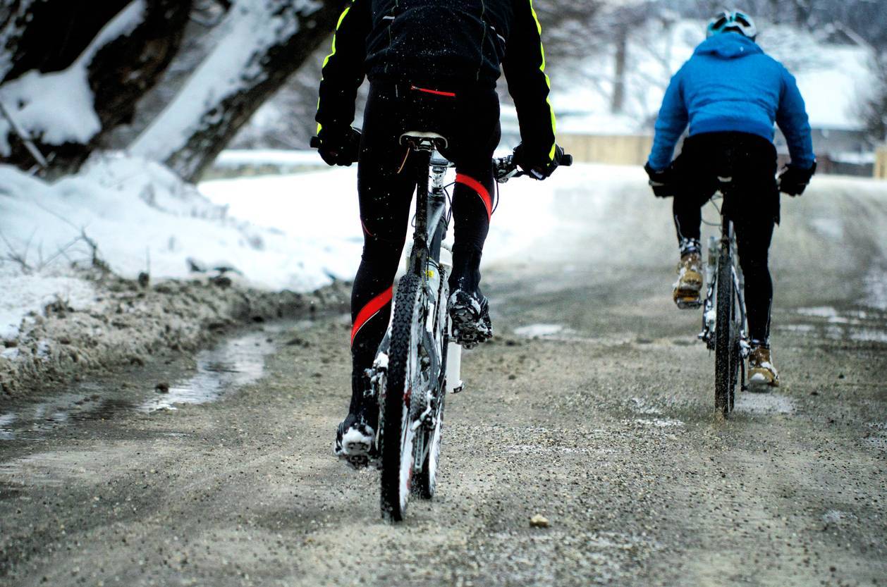 vélo hiver