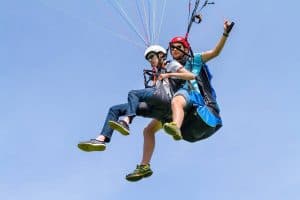 vol biplace parapente baptême
