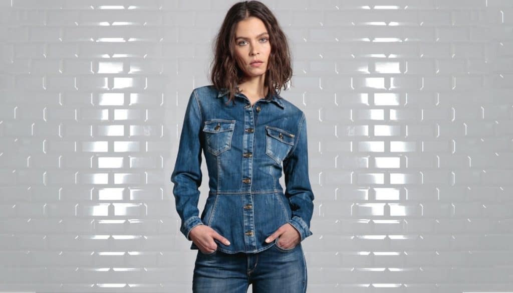 mode printemps chemise jean