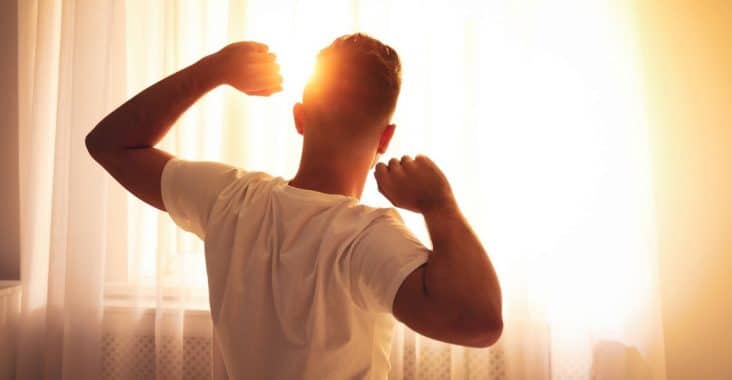 morning routine homme
