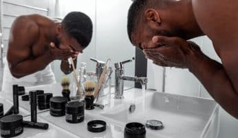 routine soin homme pressé