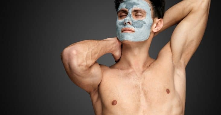 routine soin visage homme